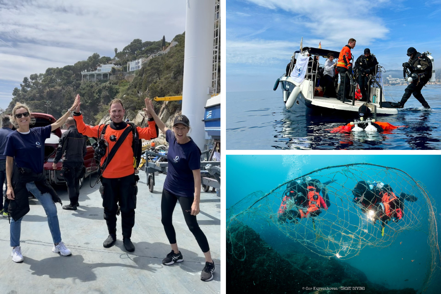 Our rescue mission with Healthy Seas in Costa Brava