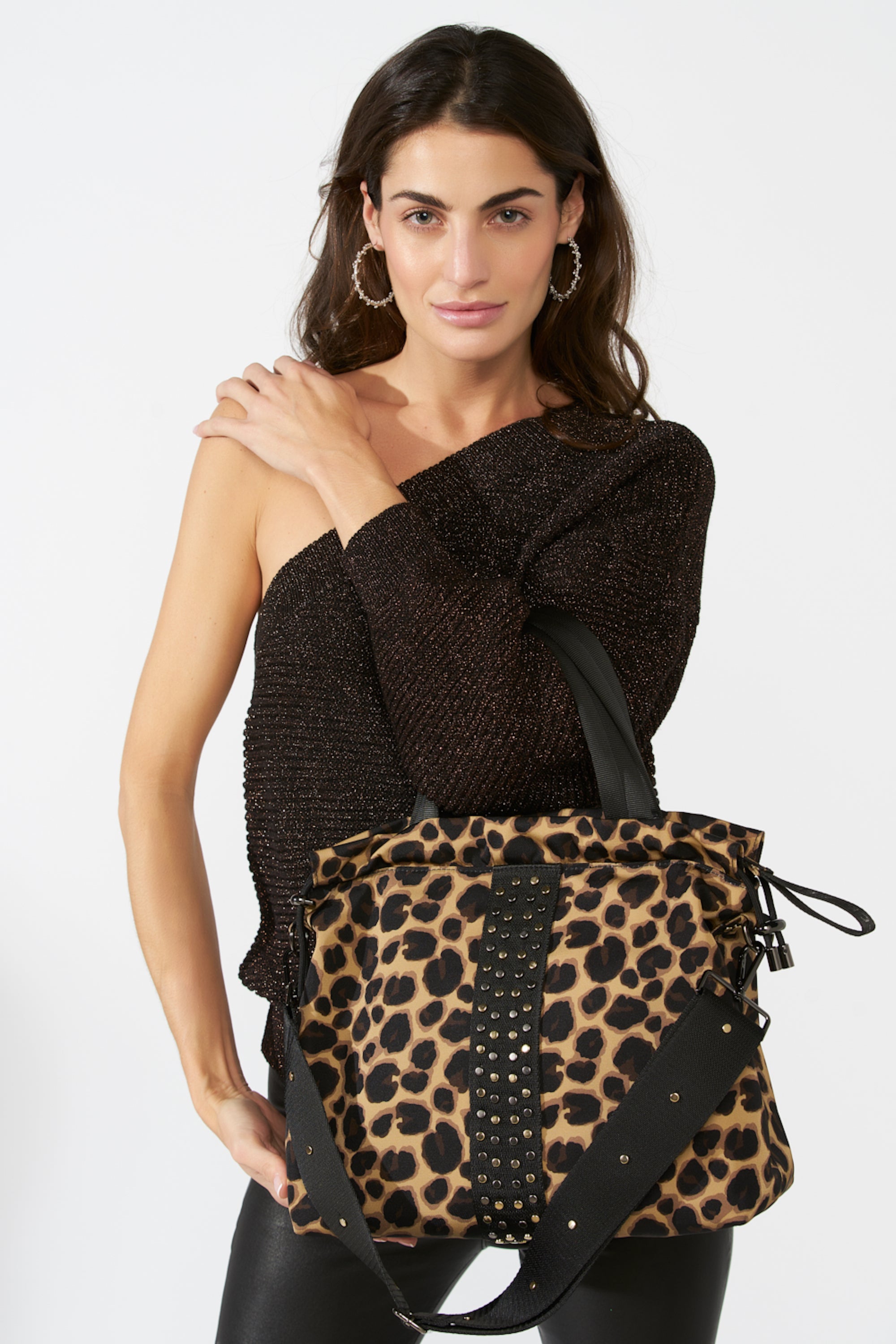 BAGS WOMEN ACE, Eco friendly Leopard Tote Bag
